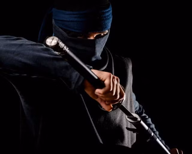 Ninja từng tham gia Chiến tranh thế giới thứ hai. Trường gián điệp quân sự Rikugun Nakano Gakko từng đưa ninjitsu vào giảng dạy. Quân đội Hoàng gia Nhật thành lập trường và đào tạo các điệp viên tình báo.