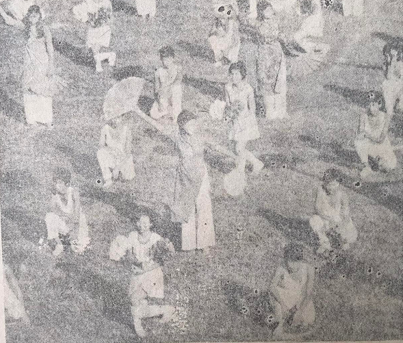 Đồng diễn tại Đại hội TDTT thủ đô lần thứ hai.