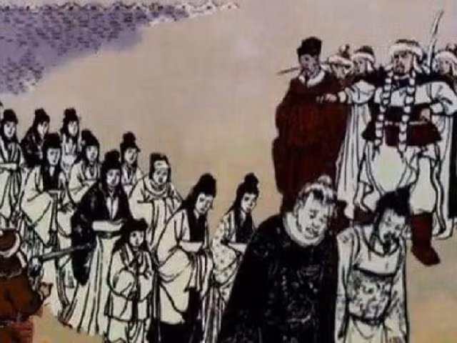 Tháng 3 năm sau, hai cha con họ đều bị người Kim bắt làm tù binh, một mạch đưa tới Ngũ Quốc thành (nay là Y Lan, Hắc Long Giang), bắt đầu những chuỗi ngày bị giam hãm tại nơi đây.