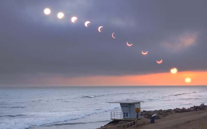 Việc quan sát nhật thực trực tiếp bằng mắt thường có thể gây ra những tổn thương vĩnh viễn cho mắt vì vậy người quan sát phải hết sức cẩn thận.