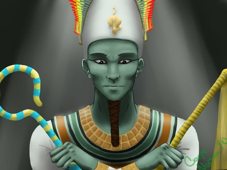 Những người đã qua đời ở Ai Cập hy vọng trải qua quá trình biến hình và phục hồi tương tự, bằng các nghi lễ đã được thực hiện cho Osiris. Vì vậy, theo một nghĩa nào đó, ông ấy phục vụ như một hình mẫu.