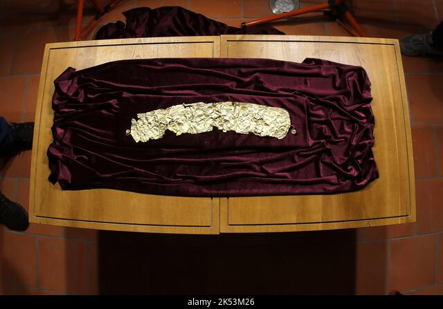 Sau khi chiếc thắt lưng được nghiên cứu và bảo tồn, Bảo tàng Bruntál dự định sẽ trưng bày nó cho công chúng.