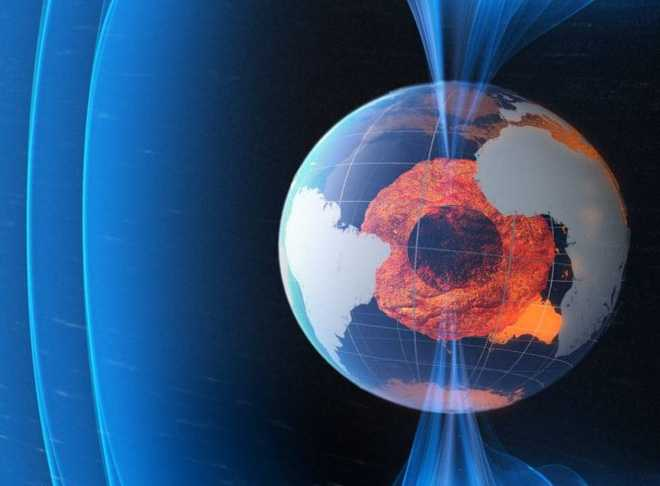 Âm thanh thu được từ lưới từ trường Trái Đất có vẻ khá đáng sợ, với những tiếng ầm ì, tiếng vỡ và va chạm bí ẩn.