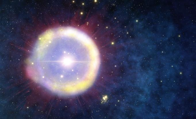 Bằng cách phân tích ánh sáng kỳ diệu từ các đám mây xung quanh một chuẩn tinh xa xôi, nhóm khoa học gia từ Nhật Bản, Úc và Mỹ đã tìm thấy một "sự pha trộn đặc biệt của các nguyên tố nặng", thứ là bằng chứng cho sự tồn tại của một loại "quái vật" già nhất vũ trụ giả thuyết: Những ngôi sao khổng lồ thế hệ thứ nhất.