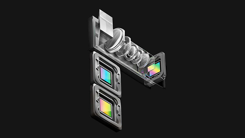 Điều này giúp smartphone có khả năng zoom quang tốt hơn nhiều mà vẫn đảm bảo yếu tố mỏng nhẹ. Thiết kế ống kính tiềm vọng lần đầu tiên xuất hiện trên smartphone là chiếc Huawei P30 Pro.