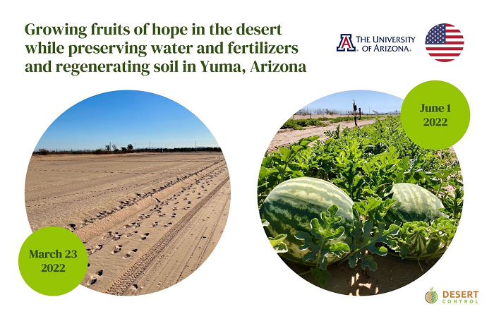 Theo Desert Control, đất sét nano lỏng sẽ có hiệu quả kéo dài khoảng 5 năm, sau đó loại đất nhân tạo này cần tiếp tục được tái tạo.