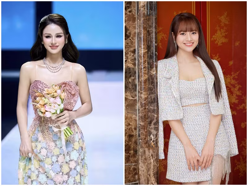 2 mỹ nhân phim VTV có nét đẹp riêng. Trong khi diễn viên Lương Thu Trang mặn mà, quyến rũ sau 1 lần sinh nở, Việt Hoa trẻ trung, gợi cảm ở tuổi 28. Ảnh: FB Lương Thu Trang, Việt Hoa.