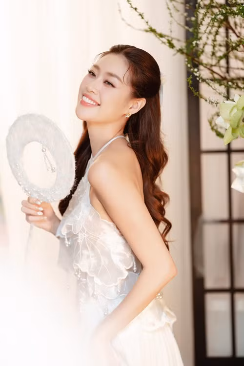 Lễ vu quy của Hoa hậu Khánh Vân diễn ra tại nhà riêng của người đẹp tại TP HCM. Ảnh: FB Khánh Vân.