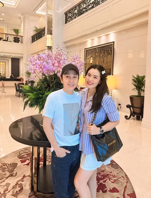 Phương Lê và Vũ Luân đã đính hôn trước khi người đẹp vướng ồn ào. Ảnh: FB Phương Lê.
