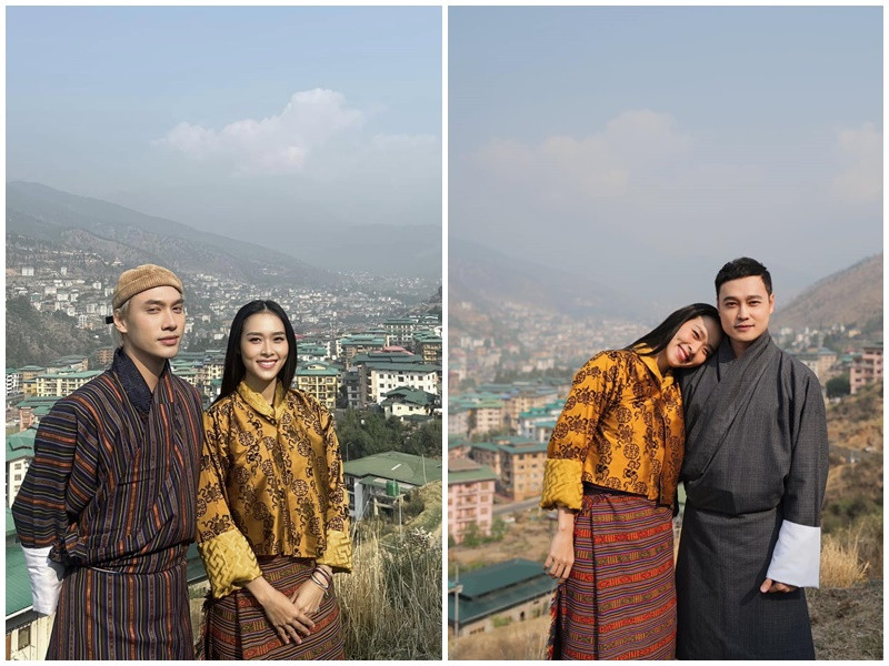 NTK Lý Quí Khánh cùng tham gia chuyến du lịch với Quang Vinh và Diệp Bảo Ngọc. Ảnh: FB Diệp Bảo Ngọc.