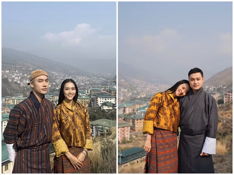 NTK Lý Quí Khánh cùng tham gia chuyến du lịch với Quang Vinh và Diệp Bảo Ngọc. Ảnh: FB Diệp Bảo Ngọc.