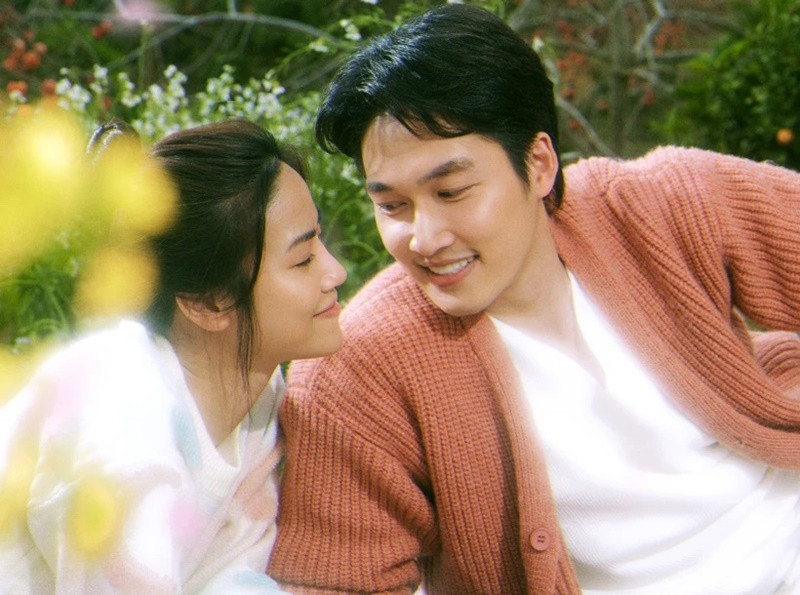 Gặp em ngày nắng kể về chuyện tình giữa cô gái nhiều gánh nặng áo cơm và chàng thanh niên “gánh” áp lực lập gia đình. Phim gây bất ngờ khi vào top 3 đề cử Phim truyền hình ấn tượng tại VTV Awards 2024. Ảnh: VFC.