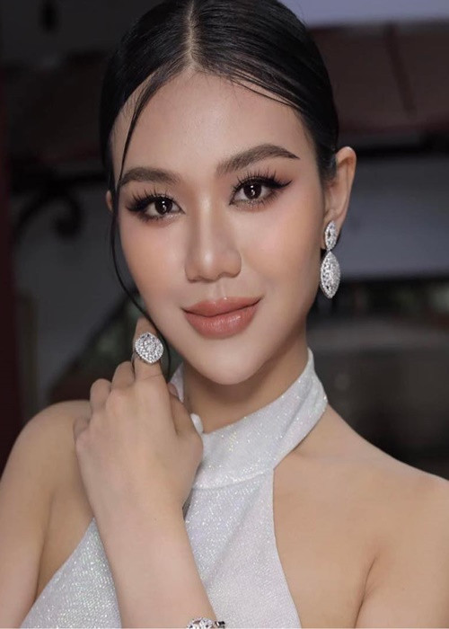 Vũ Thị Kiều Trinh lọt top 5 Người đẹp hình thể ở Hoa hậu Quốc gia Việt Nam 2024. Trước đó, cô từng vào top 35 Miss Grand Vietnam 2024. Ảnh: FB Kiều Trinh.