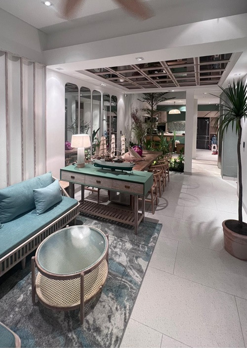 Căn nhà phố có nội thất sang trọng, tiện nghi. Ảnh: FB Lý Bình.