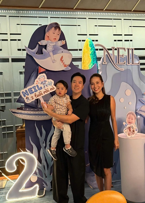 Lê Hiếu - Thu Trang tổ chức tiệc sinh nhật 2 tuổi hoành tráng cho con trai.