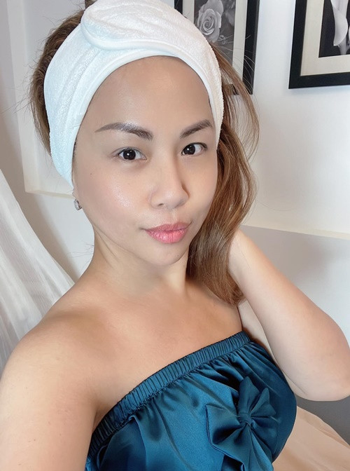 Em gái của Cẩm Ly và Hà Phương sở hữu gương mặt mộc đẹp không tỳ vết. Ảnh: FB Minh Tuyết.