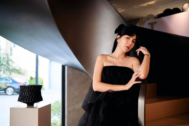 Tháng 12/2024, Mai Ngọc xác nhận cô đang hẹn hò. Ảnh: FB Mai Ngọc.