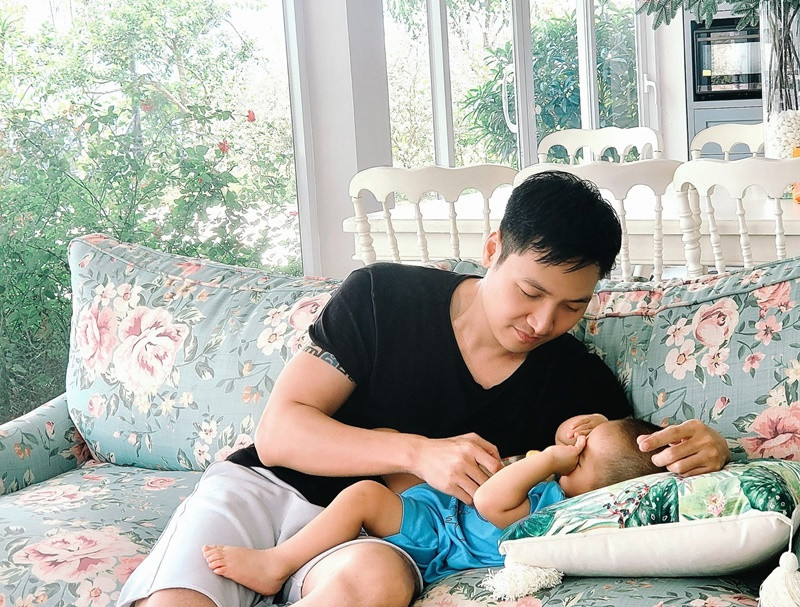 Biệt thự của Mạnh Trường ở Hòa Bình là chốn nghỉ dưỡng của gia đình nam diễn viên vào cuối tuần, dịp lễ Tết. Ảnh: FB Phương Phạm.