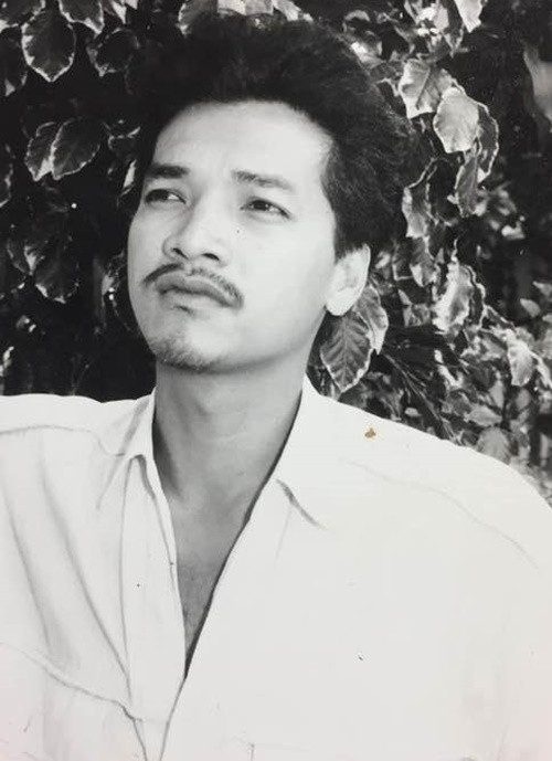 Thời thanh xuân, Quang Minh có ngoại hình sáng sân khấu. Ảnh: FB Quang Minh.