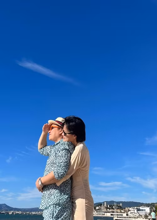 Sau hôn lễ, Tuyết Lan tận hưởng cuộc sống vợ chồng hạnh phúc. Ảnh: FB Tuyết Lan.