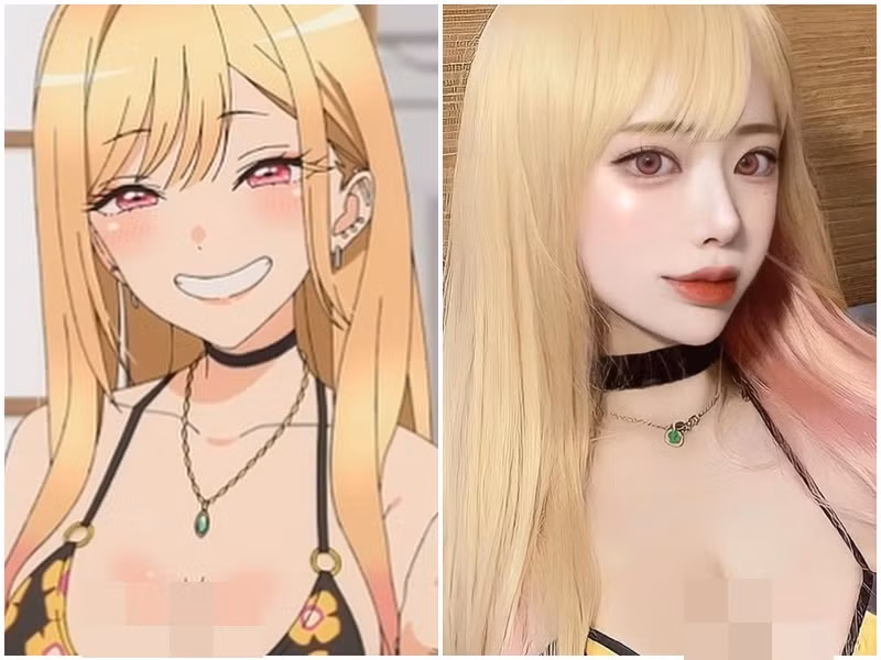  Hot girl Jin Hee Nyang thường xuyên hoá thân thành nhân vật trong truyện tranh.