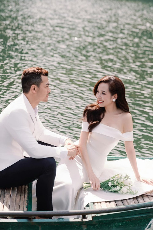 Kim Oanh chia sẻ, Vũ Tuấn Việt là người đàn ông của gia đình, sống tự lập và trách nhiệm. Ảnh: FB Kim Oanh.