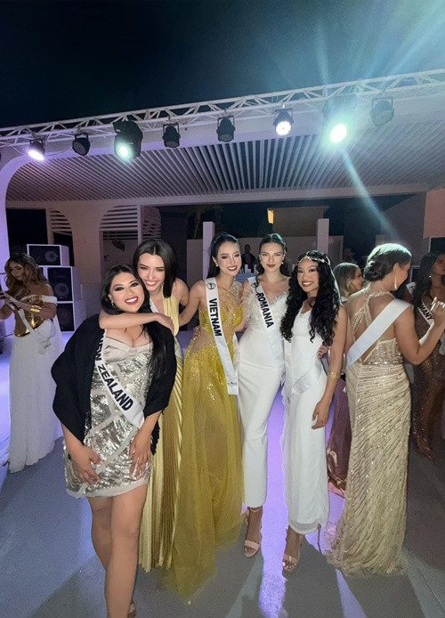 Ít ngày trước, trang Magnarubi dự đoán Khánh Linh sẽ đăng quang Miss Intercontinental 2024. Ảnh: FB Bùi Khánh Linh.