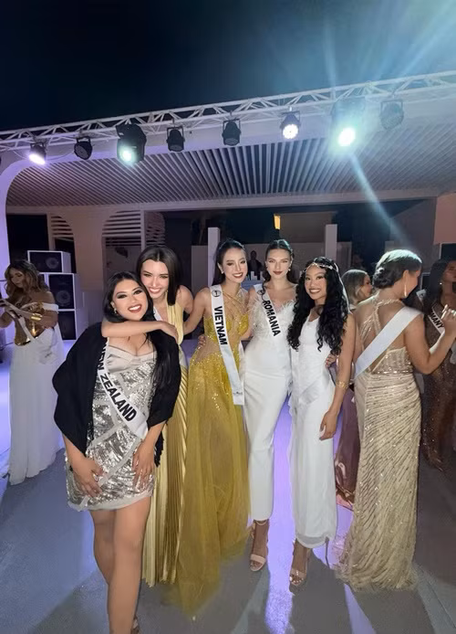 Ít ngày trước, trang Magnarubi dự đoán Khánh Linh sẽ đăng quang Miss Intercontinental 2024. Ảnh: FB Bùi Khánh Linh.