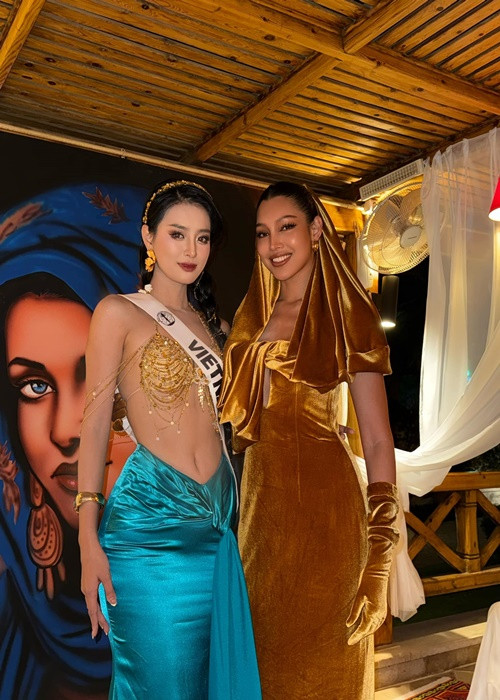 Nhiều khán giả khen ngợi Khánh Linh đẹp tựa nữ thần. Ảnh: FB Bùi Khánh Linh.