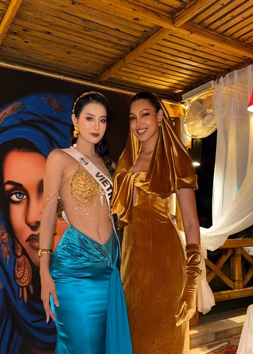 Nhiều khán giả khen ngợi Khánh Linh đẹp tựa nữ thần. Ảnh: FB Bùi Khánh Linh.