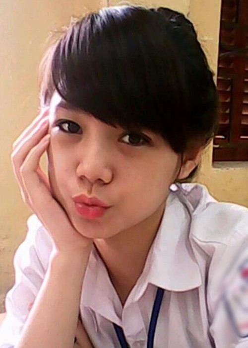 Quỳnh Kool xinh xắn, thu hút khi còn học cấp 3.