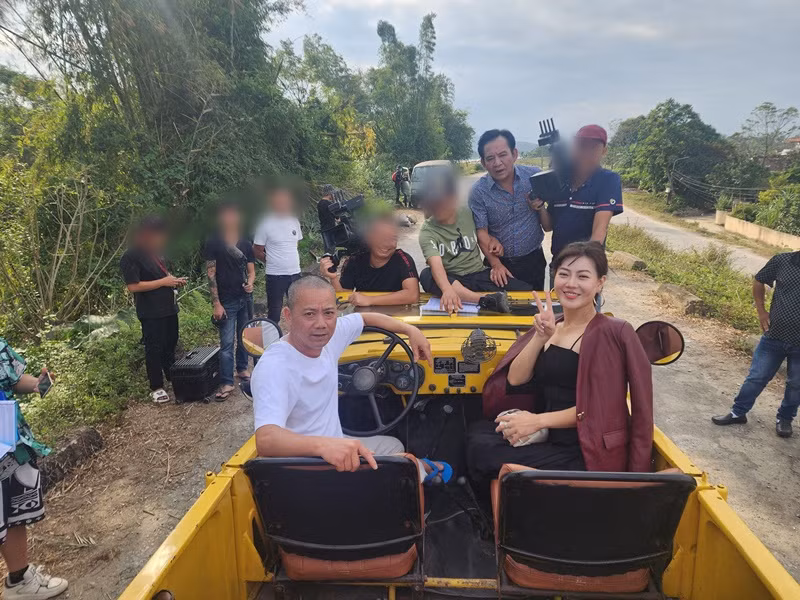 Thanh Hương đắt show phim hài Tết trong những năm qua. Ảnh: FB Trần Bình Trọng.