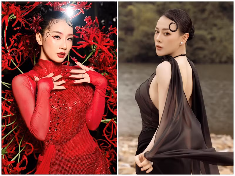 Phạm Lịch đang là đối thủ mạnh của Phương Oanh (phải) ở cuộc thi Bước nhảy hoàn vũ 2024. Ảnh: FB Phạm Lịch, Phương Oanh.