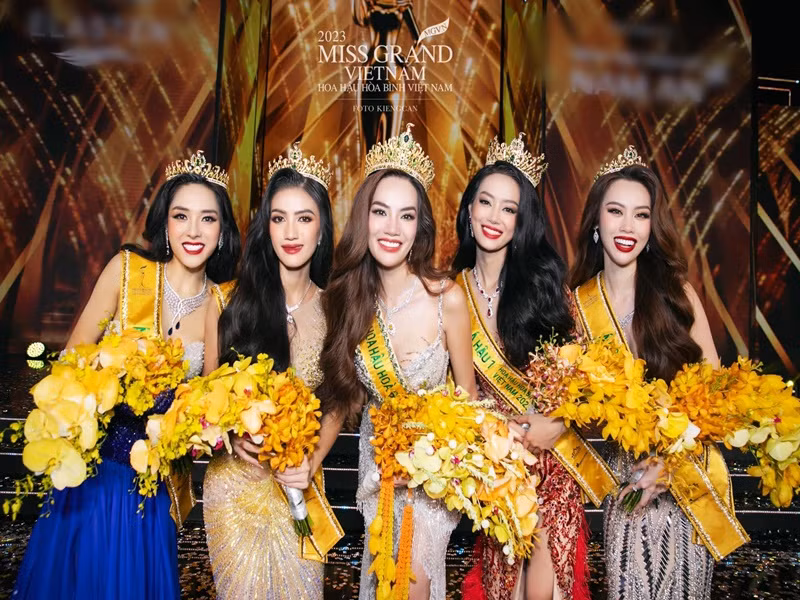 Tâm Như là Á hậu 4 Miss Grand Vietnam 2023 - Hoa hậu Hòa bình Việt Nam 2023.