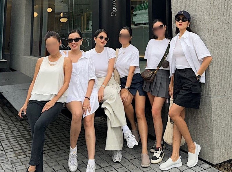 Băng Di, Hà Tăng và Phương Khánh còn cùng đi du lịch. Ảnh: Instagram Phương Khánh.