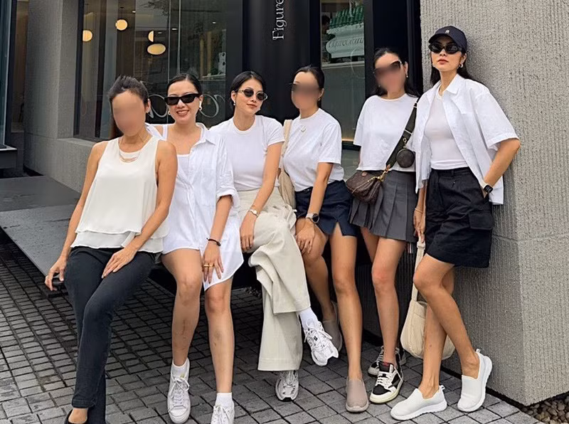 Băng Di, Hà Tăng và Phương Khánh còn cùng đi du lịch. Ảnh: Instagram Phương Khánh.