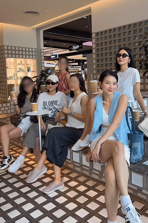 Bộ ba mỹ nhân Việt cùng du lịch Thái Lan cách đây ít năm. Ảnh: Instagram Phương Khánh.