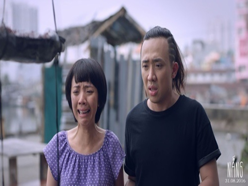 Trấn Thành và Thu Trang từng hợp tác trong phim Nắng phần 1 và 2. Ảnh: Dân Việt.