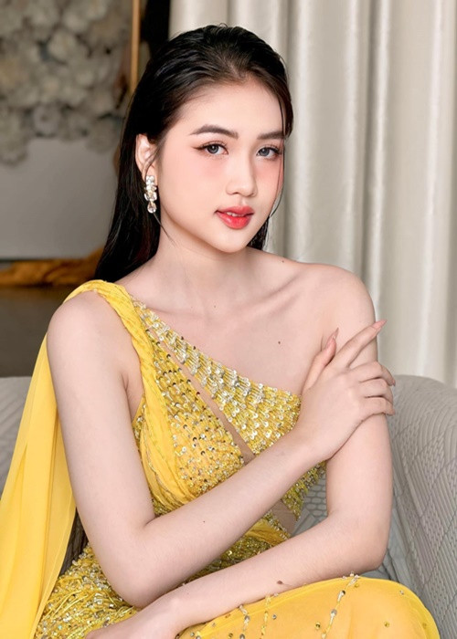 Nguyễn Thị Thu Ngân là một trong những thí sinh gây chú ý trước chung kết Hoa hậu Quốc gia Việt Nam 2024. Ảnh: FB Thu Ngân.