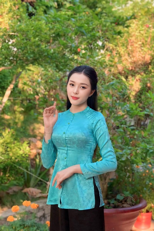 Nhiều người kỳ vọng Kiều Duy sẽ tiếp nối thành tích đăng quang Hoa hậu Quốc tế của Thanh Thuỷ năm 2024. Ảnh: FB Kiều Duy.