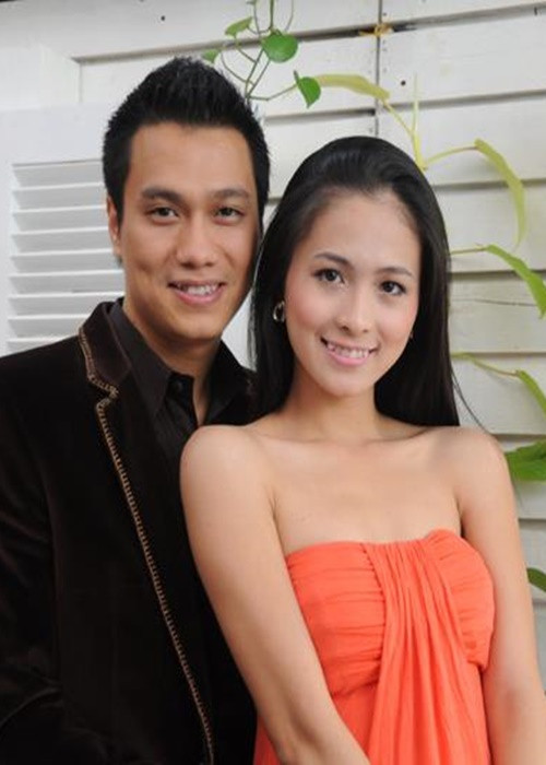 Thùy Trang từng đóng Gió nghịch mùa cùng Việt Anh, Lý Nhã Kỳ. Ảnh: FB Thùy Trang.