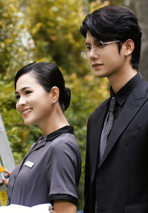 Nhiều khán giả chê phim Mẹ lao công học yêu có những tình tiết làm lố, câu view, lời thoại sến sẩm. Ảnh: Đời Sống Gia Đình.