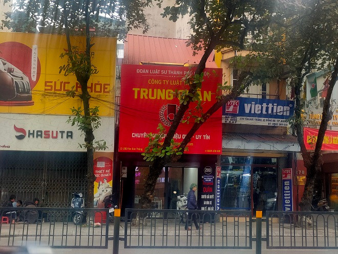 Nhà chuyên dùng có vướng mắc, vi phạm nổi cộm tại số 280 Tôn Đức Thắng (quận Đống Đa). 