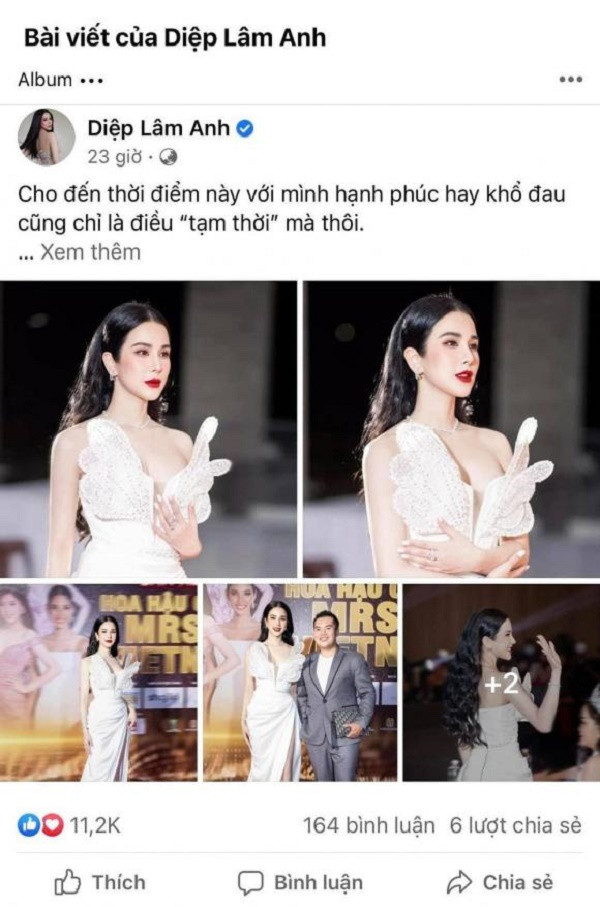 Diep Lam Anh bat khoc sau khi bi chong cu chan dau xe-Hinh-4