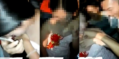 Ảnh cắt từ clip.