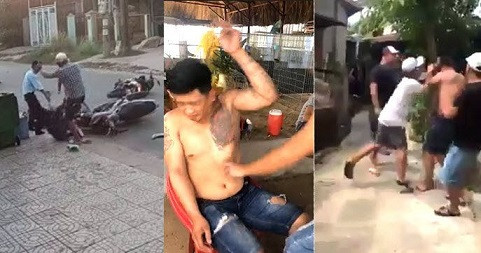 Sáng 8/12, đám đông bức xúc đánh hội đồng Lê Tấn Thành.