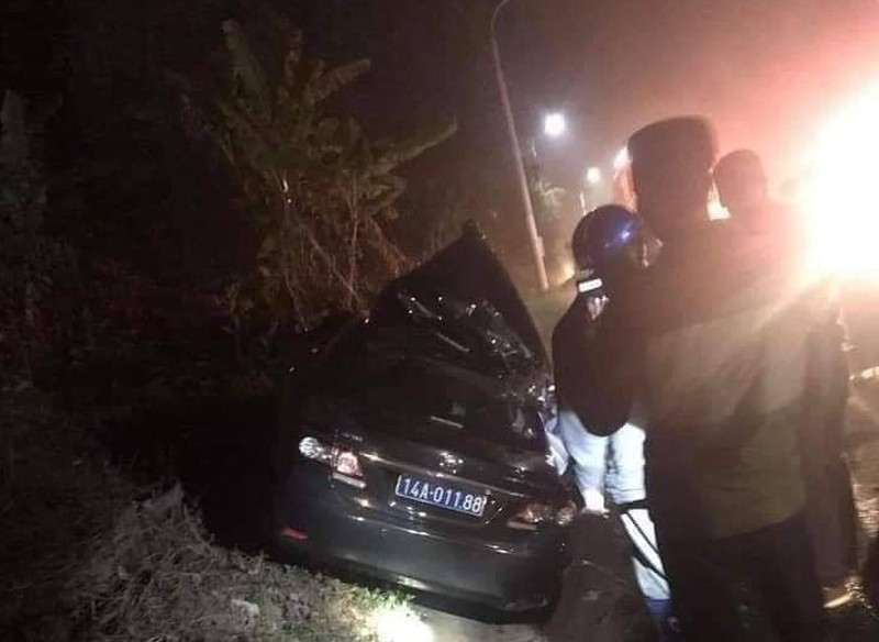 Xe bien xanh dam container o Quang Ninh: Suc khoe nan nhan gio sao?