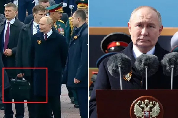 Điều ít biết về chiếc vali hạt nhân luôn theo sát Tổng thống Putin Dieu it biet ve chiec vali hat nhan luon theo sat Tong thong Putin