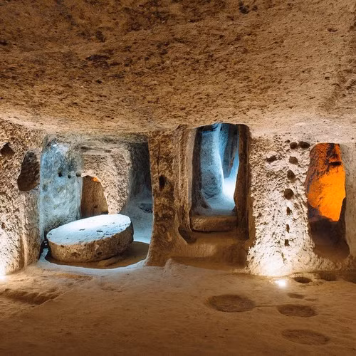 Người xưa xây dựng thành phố ngầm này để làm nơi trú ẩn, tránh các thảm họa thiên nhiên và các cuộc chiến tranh.