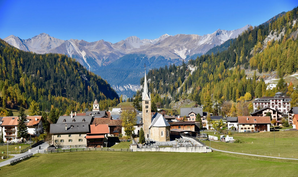 Bergün là một ngôi làng thuộc vùng Albula, bang Graubunden. Đây là điểm du lịch rất nổi tiếng của Thụy Sĩ. Ảnh: IT.